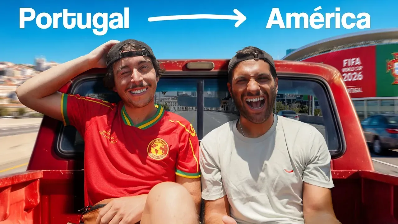 Vamos de Portugal até ao Mundial à Boleia