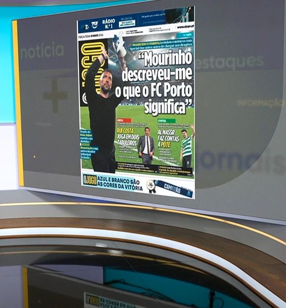Capas dos jornais desportivos de 19 de maio de 2026