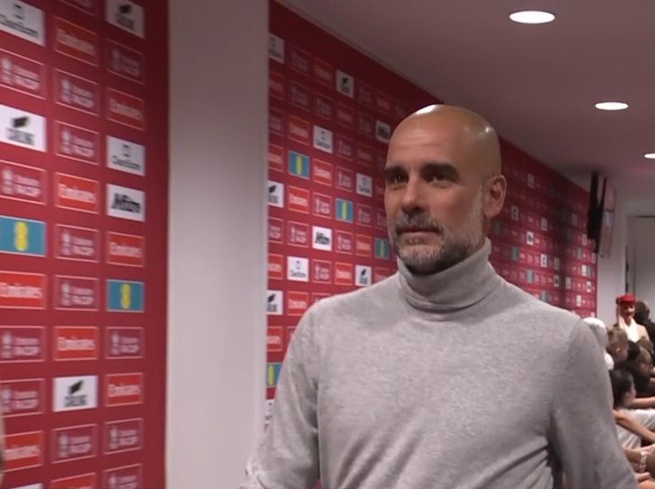 Guardiola de saída do Manchester City