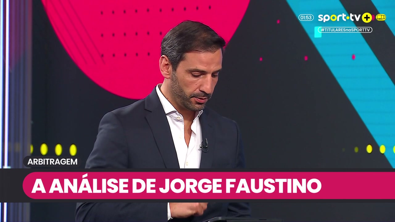 Jorge Faustino valida lance no Sporting x Gil Vicente
