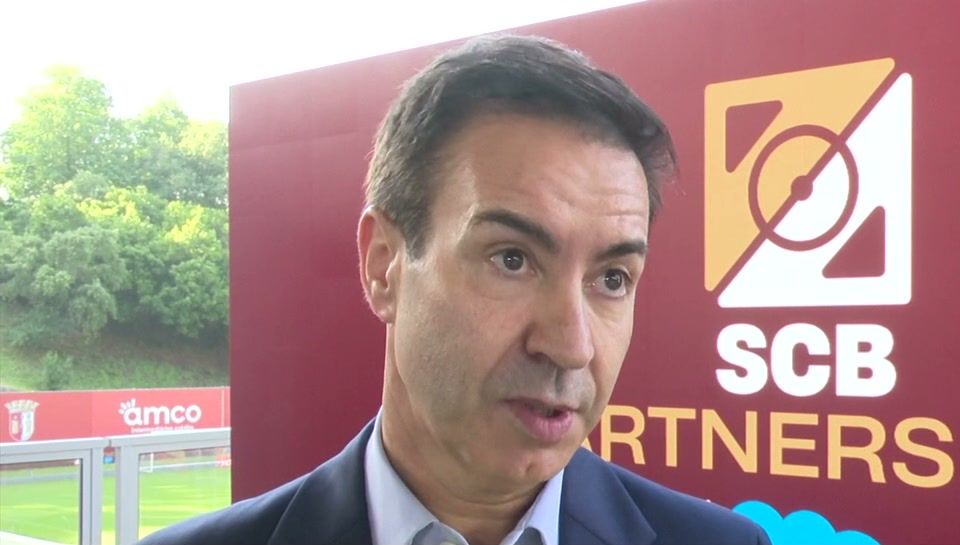 António Salvador quer SC Braga na final da Conference League