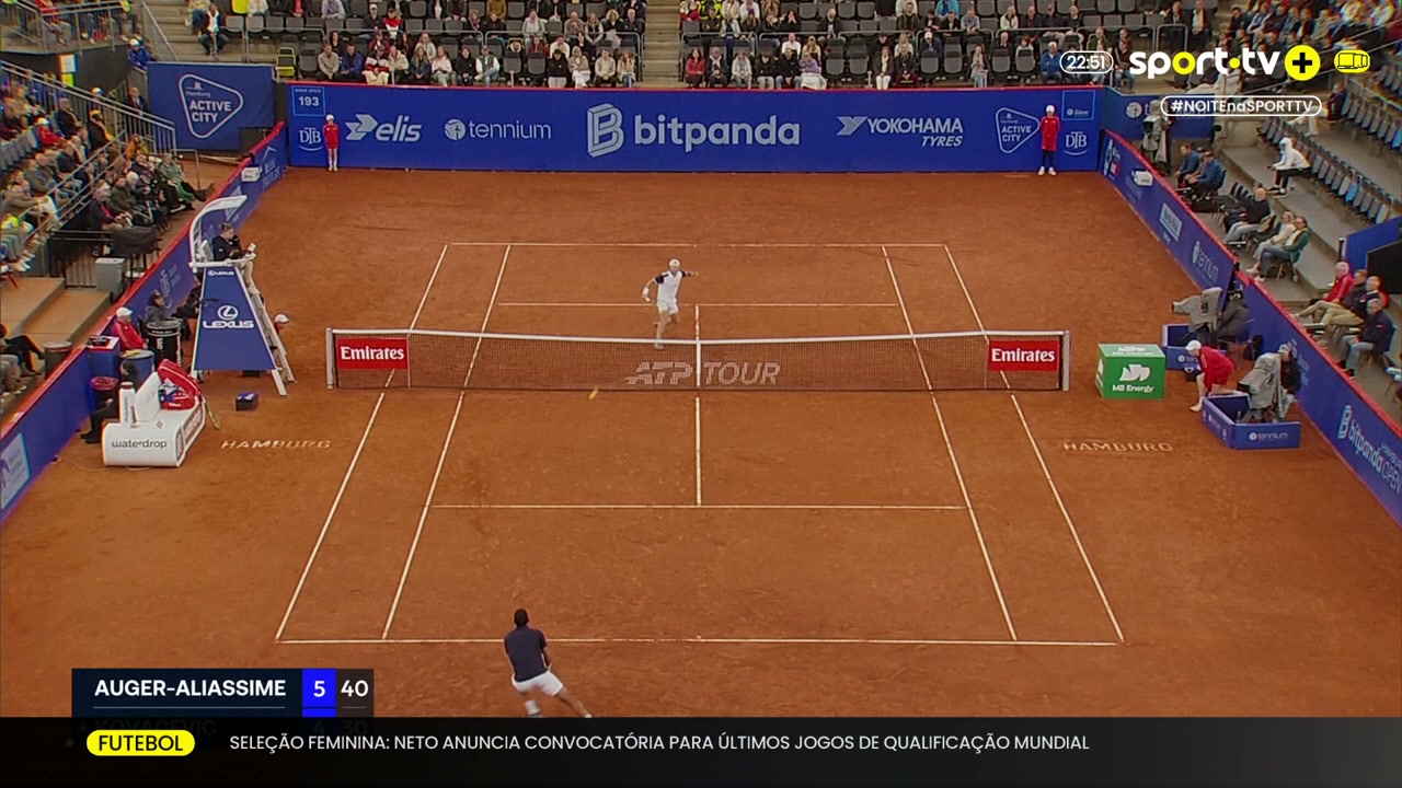 Surpresas no ATP 500 de Hamburgo